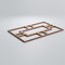 Ekena Millwork Medium Hastings Decorative Fretwork Wood Wall Panels, Red Oak, 10 1/4"W x 15 3/8"H x 3/8"T WALW16X16X0375HASRO - alternate 4